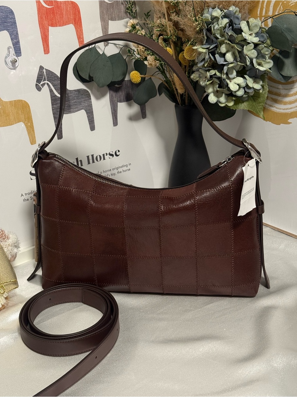 Coach Alter/Ego Slouchy Shoulder Bag Maple CFT99